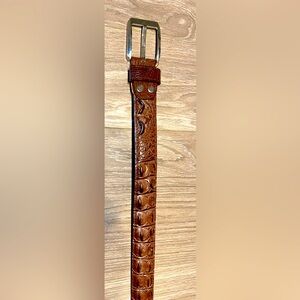 Men’s genuine alligator leather belt